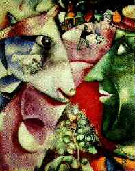 I And My Village by Marc Chagall