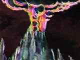 (Mount Eternia erupting)